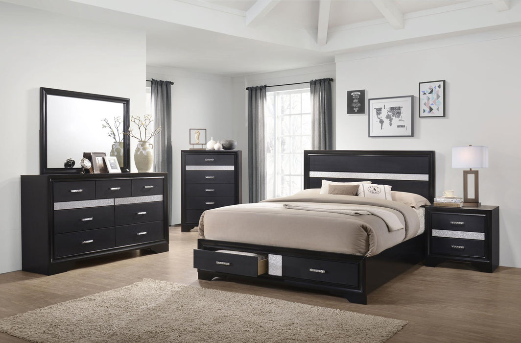 Miranda Platform Storage Bedroom Set