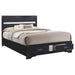 Miranda Queen 2-drawer Storage Bed Black image