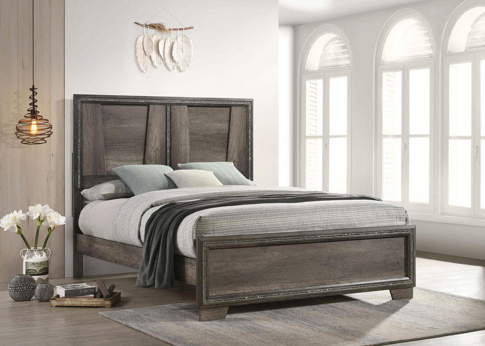 Janine Panel Bed Grey image