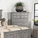 Avenue 8-drawer Rectangular Chest Grey image