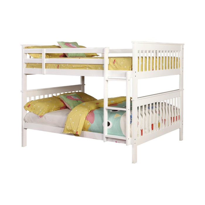 Chapman Full Over Full Bunk Bed White image