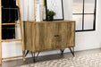 Eileen Rectangular 2-door Accent Cabinet Natural image