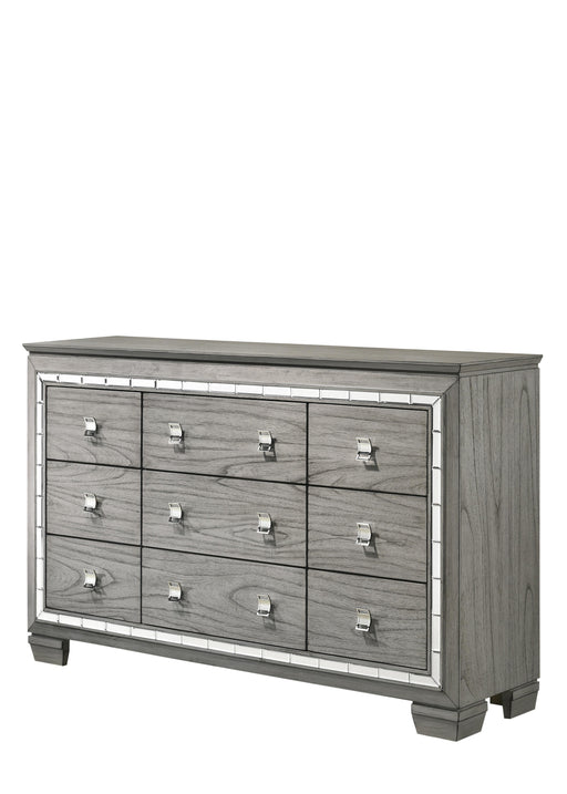 Antares Light Gray Oak Dresser image