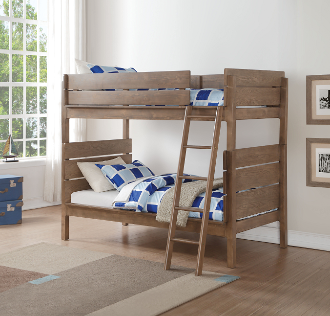 Ranta Antique Oak Bunk Bed (Twin/Twin) image