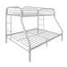 Tritan White Bunk Bed (Twin/Full) image