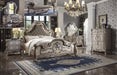 Dresden Vintage Bone White & PU Eastern King Bed image