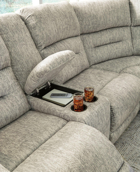 Family Den 3-Piece Power Reclining Sectional