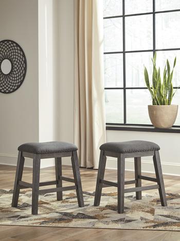 Caitbrook Counter Height Upholstered Bar Stool