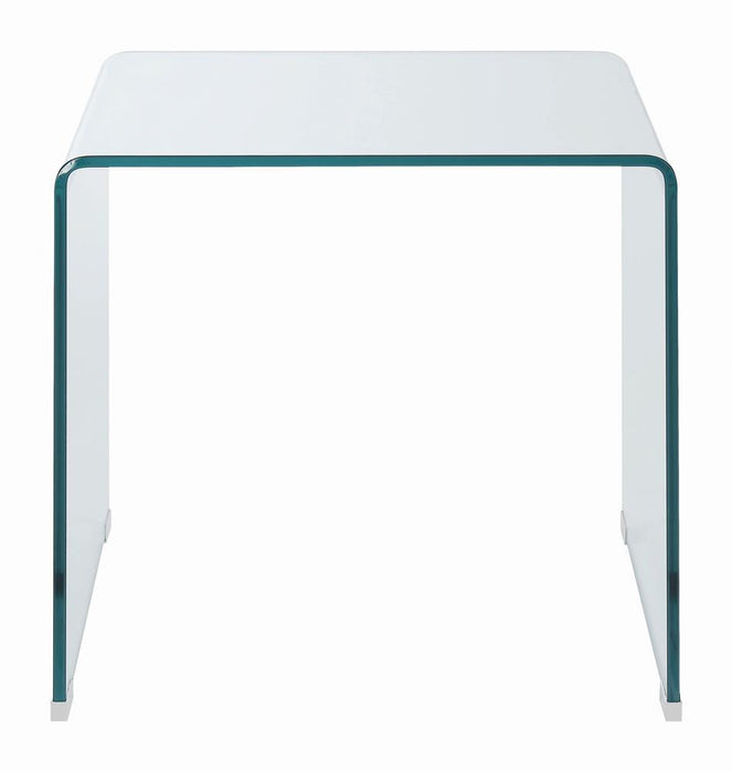 Ripley Square End Table Clear