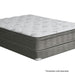 ALEKSA White, Gray 11" Euro Top Mattress, Full image