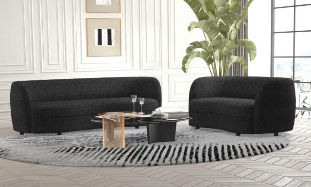 VERSOIX Loveseat, Black