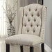 Wingback Chair, Beige (2/CTN) image