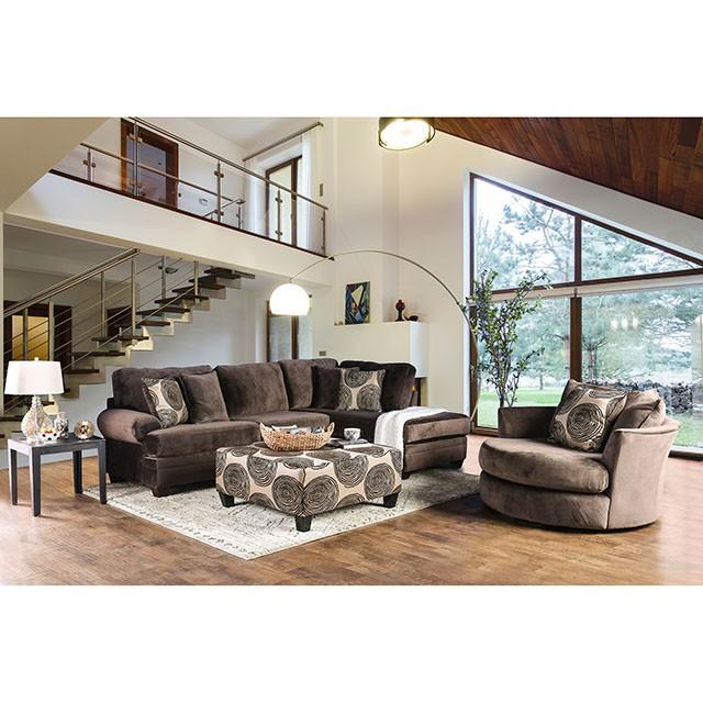 Bonaventura Brown Sectional