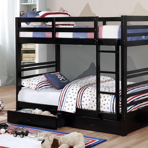 California Iv Black Twin/Twin Bunk Bed image