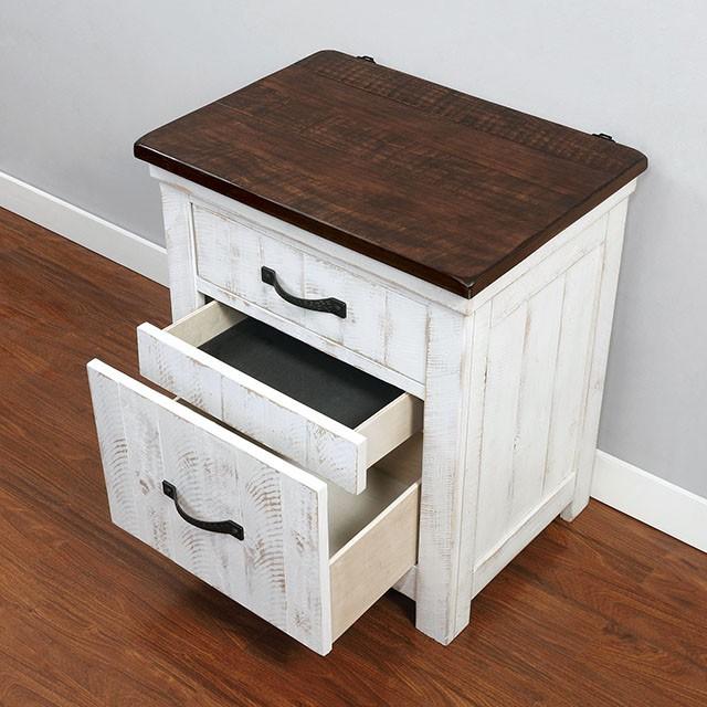 ALYSON Night Stand w/ USB Plug