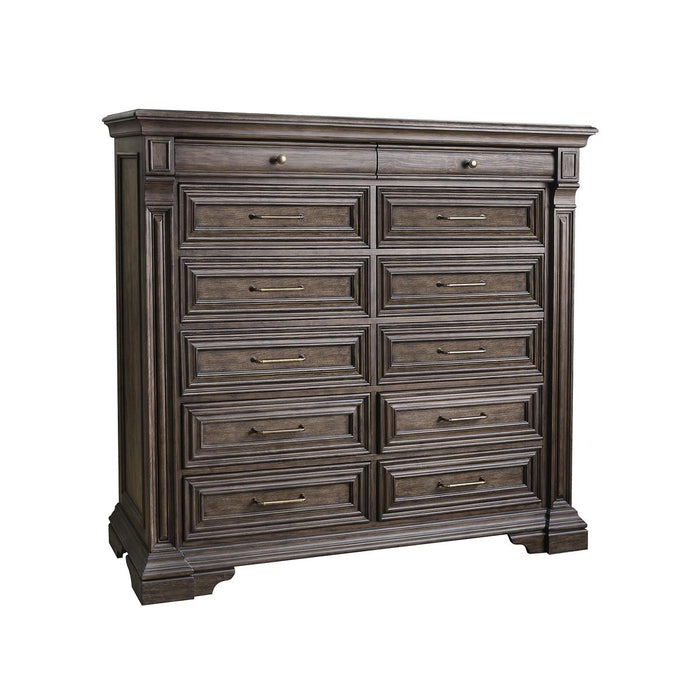 Pulaski Bedford Heights Master Chest in Estate Brown