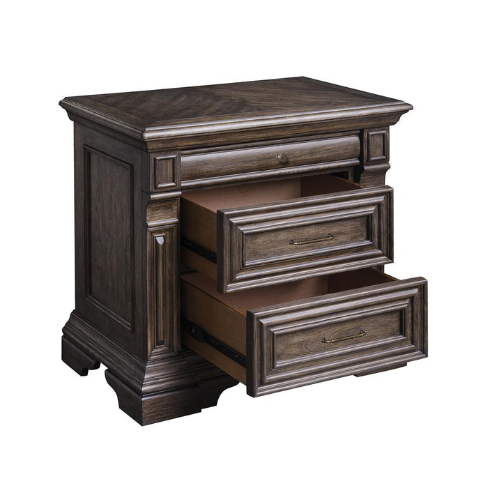 Pulaski Bedford Heights Nightstand in Estate Brown