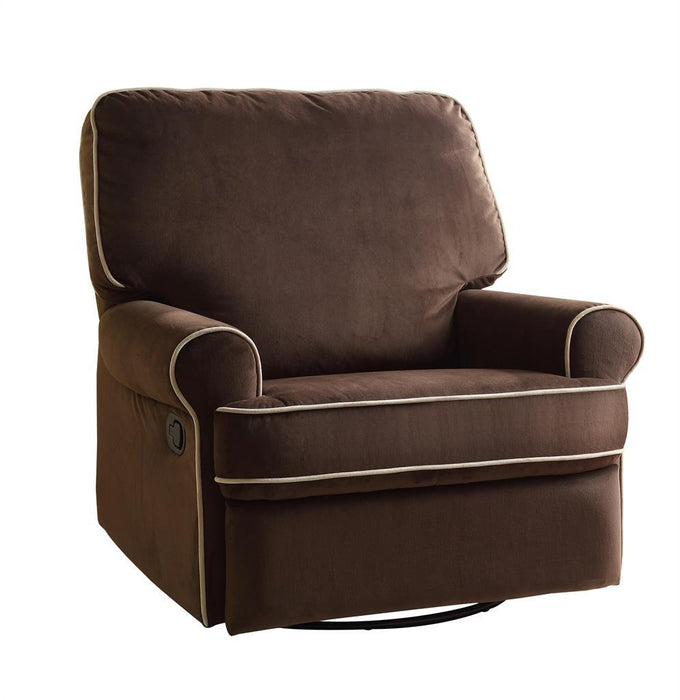 Pulaski Birch Hill Swivel/Glider Recliner - Stella Cofee Doe Piping