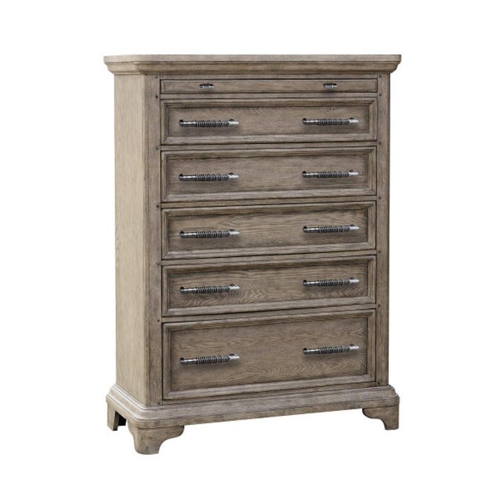 Pulaski Bristol Drawer Chest in Elm Brown