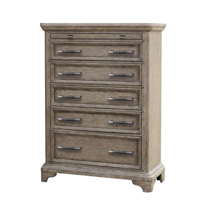 Pulaski Bristol Drawer Chest in Elm Brown