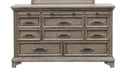 Pulaski Bristol Dresser in Elm Brown in image