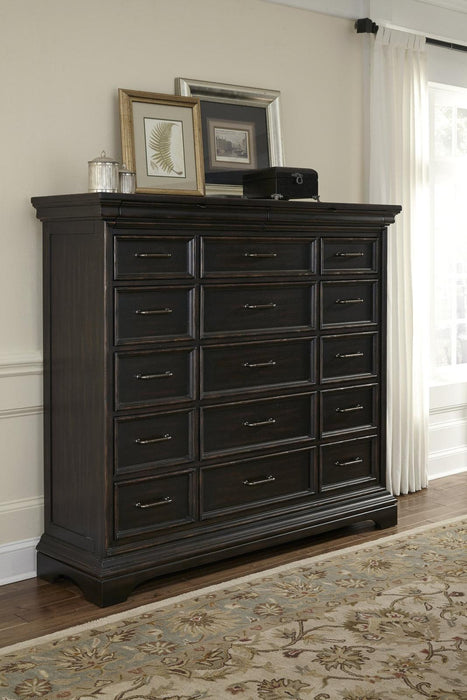 Pulaski Caldwell  Master Chest in Dark Wood