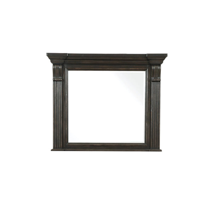 Pulaski Caldwell Mirror in Dark Wood image