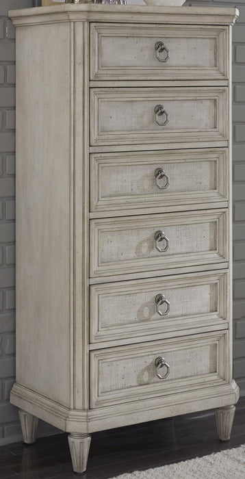 Pulaski Campbell Street 6 Drawer Lingerie Chest in Vanilla Cream