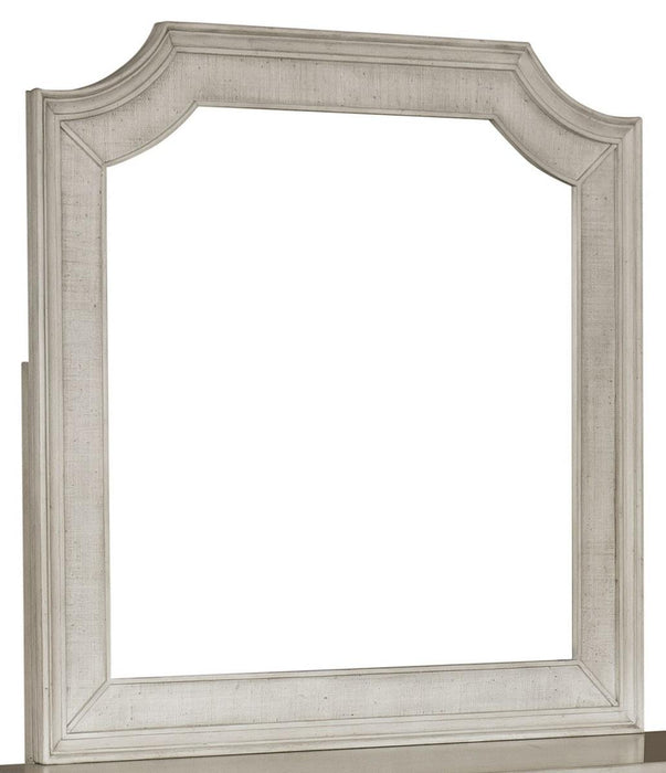 Pulaski Campbell Street Mirror in Vanilla Cream