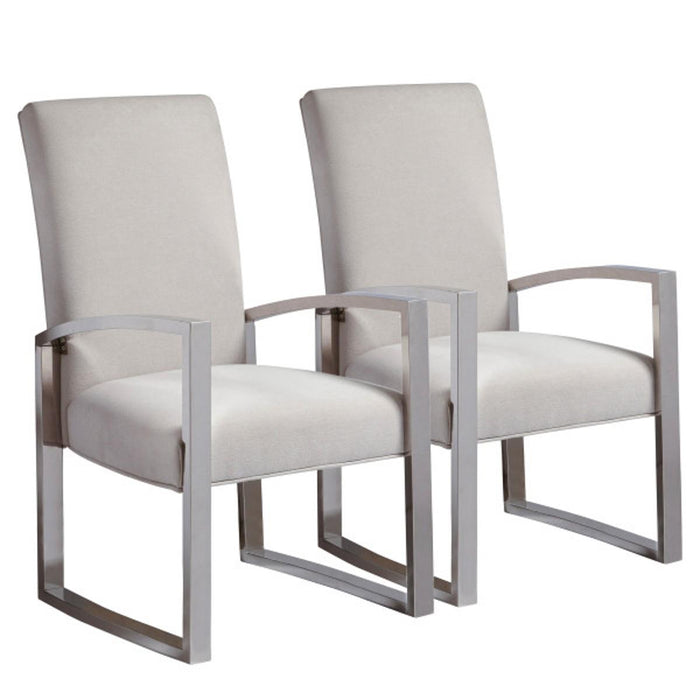 Pulaski Cydney Metal Arm Chair (Set of 2) in Painted