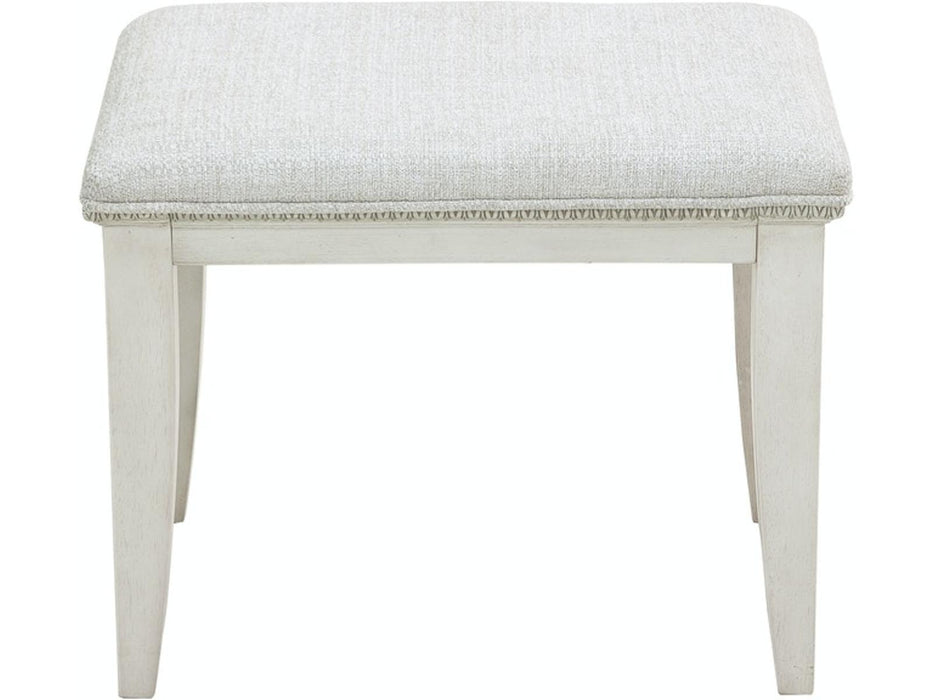 Pulaski Furniture Camila Vanity Stool in Light Wood