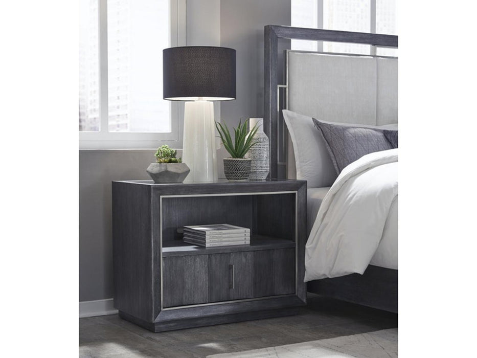 Pulaski Furniture Echo Bachelor's Chest in Galaxy Black