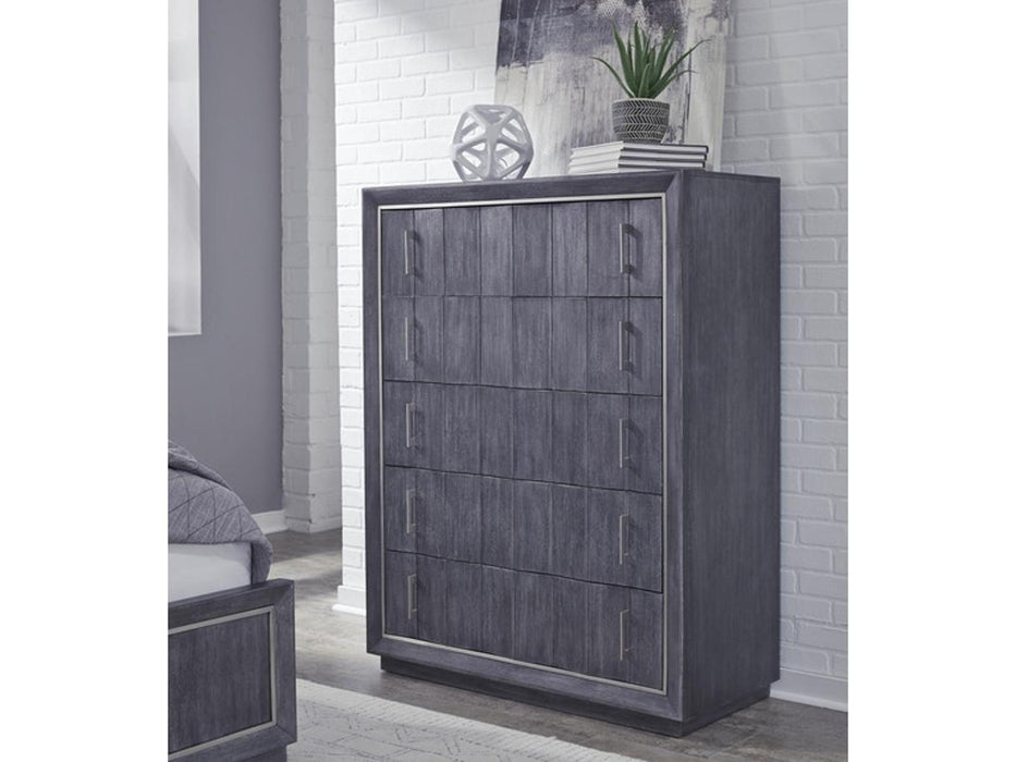 Pulaski Furniture Echo Chest in Galaxy Black