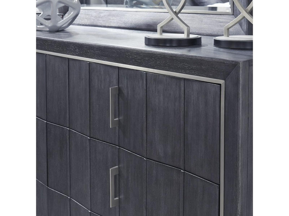 Pulaski Furniture Echo Dresser in Galaxy Black