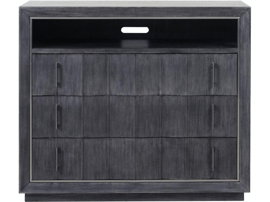 Pulaski Furniture Echo Media Chest in Galaxy Black