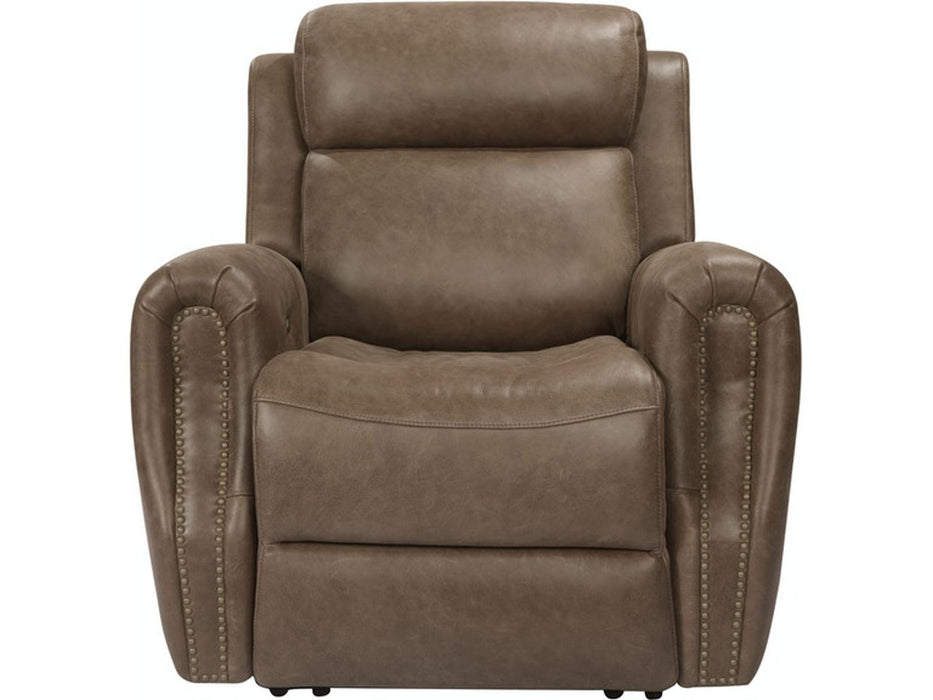 Pulaski Furniture Riley Power Recline with Power Headrest Recliner in Antique Gold