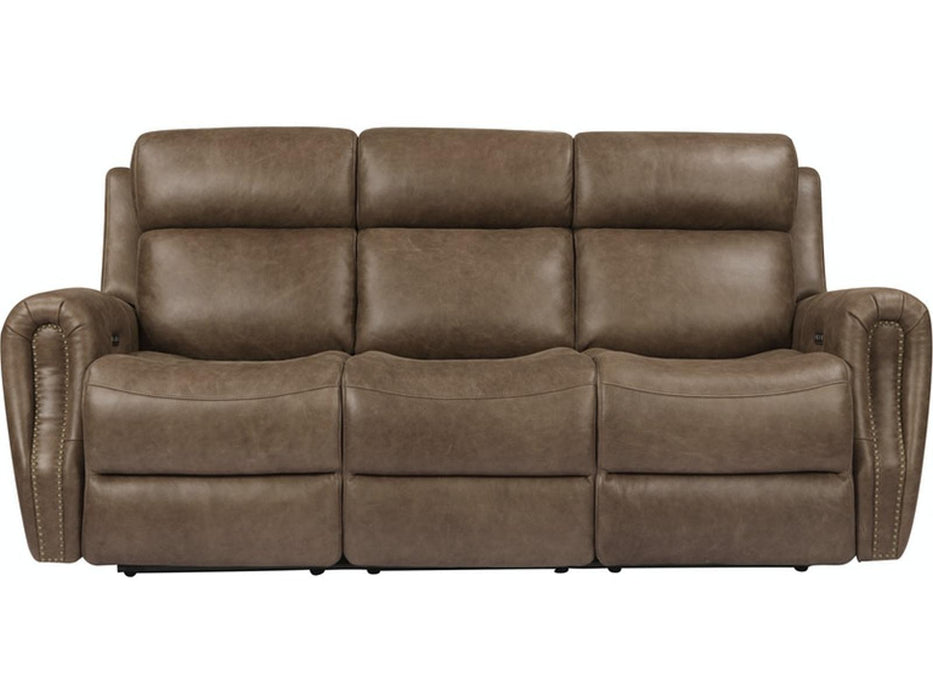 Pulaski Furniture Riley Power Recline with Power Headrest Sofa in Antique Gold