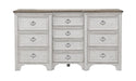 Pulaski Glendale Estates Dresser������in White image