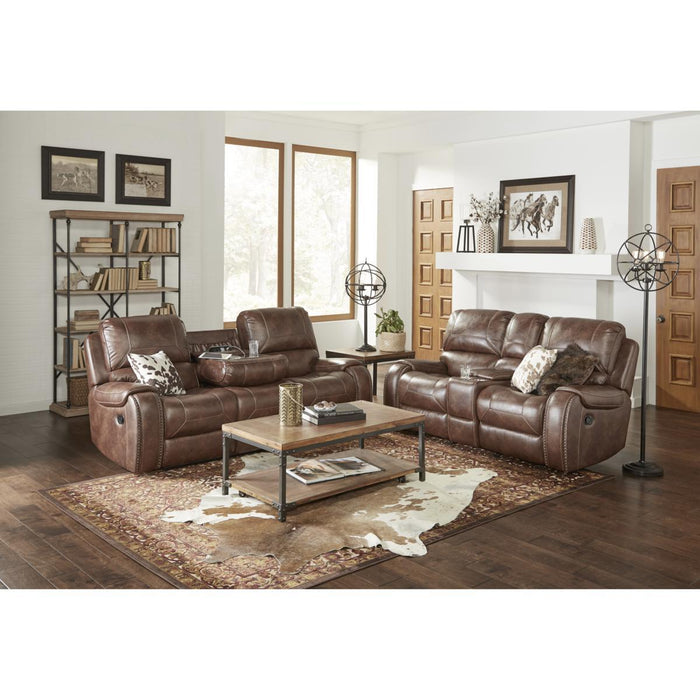 Pulaski Glider Recliner Loveseat with Storage and Charging Station