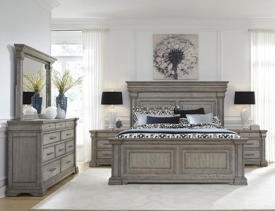 Pulaski Madison Ridge California King Panel Bed in Heritage Taupe������P091-BR-K5