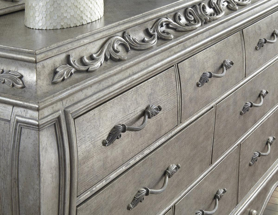 Pulaski Rhianna Dresser in Silver Patina